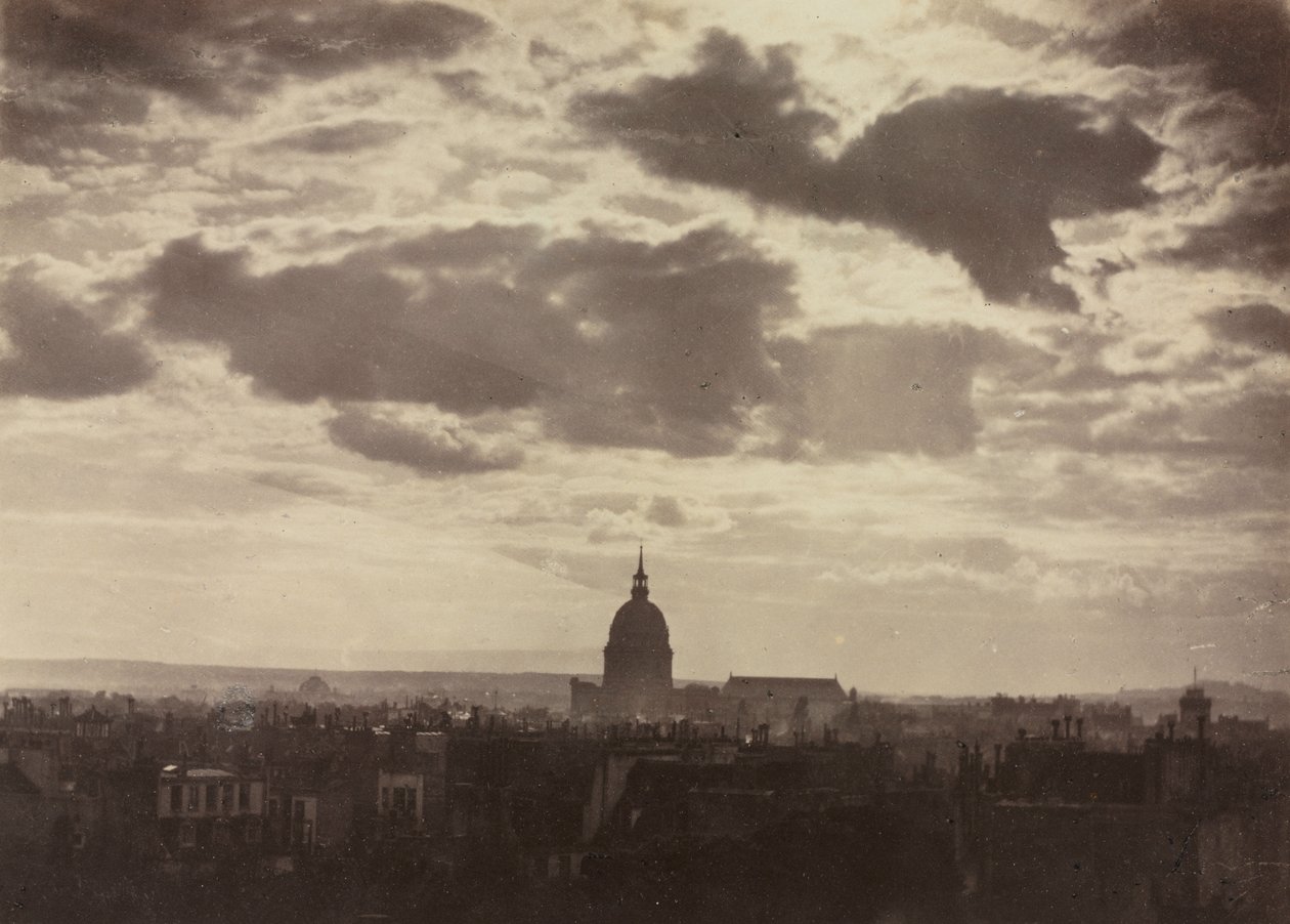 Studio del cielo, Parigi da Charles Marville