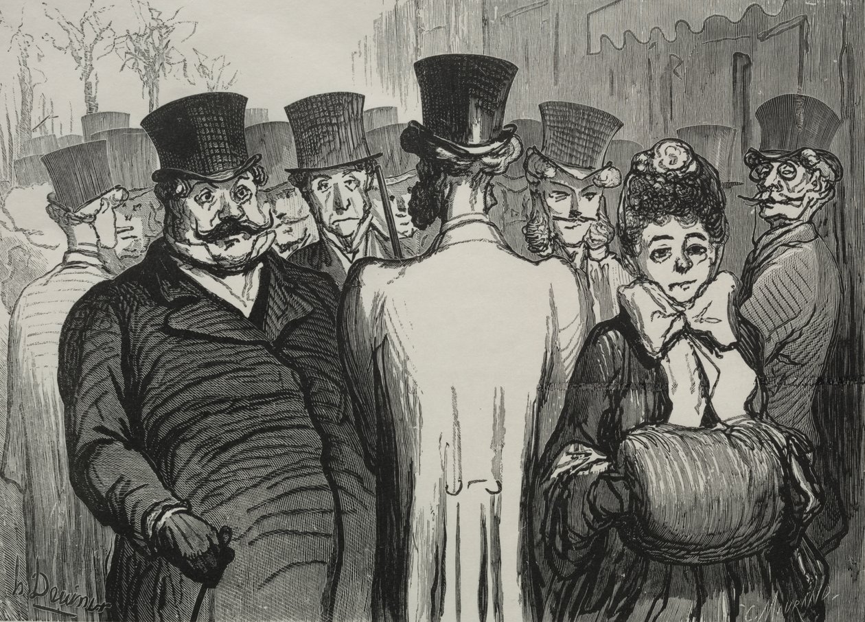 Le boulevard des Italiens da Charles Maurand