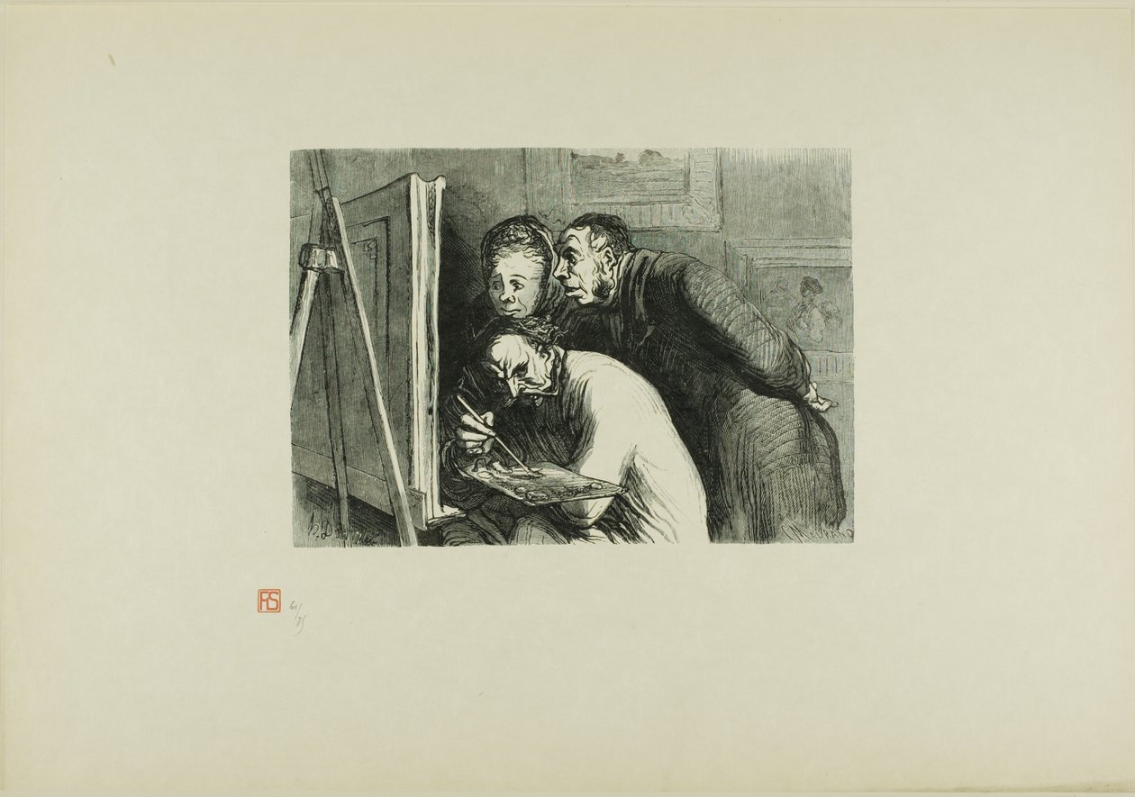 Pittore e il borghese da Charles Maurand
