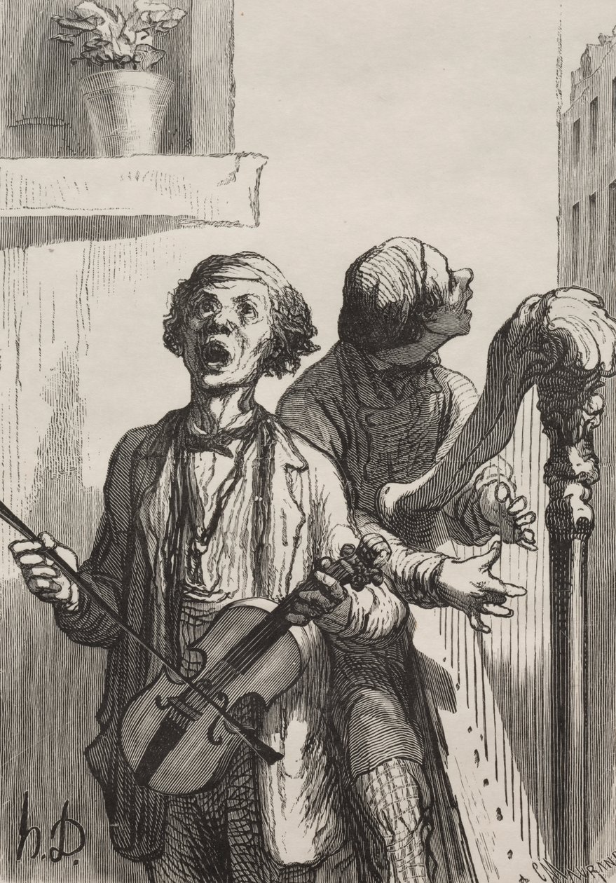Cantanti di strada da Charles Maurand