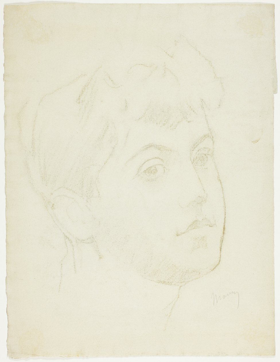 Ritratto di una giovane donna da Charles Maurin