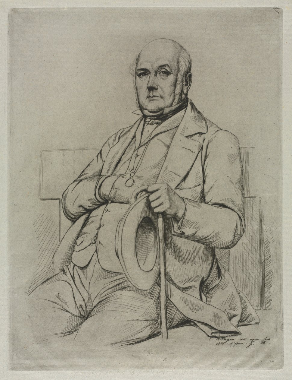 Casimir Le Conte da Charles Meryon