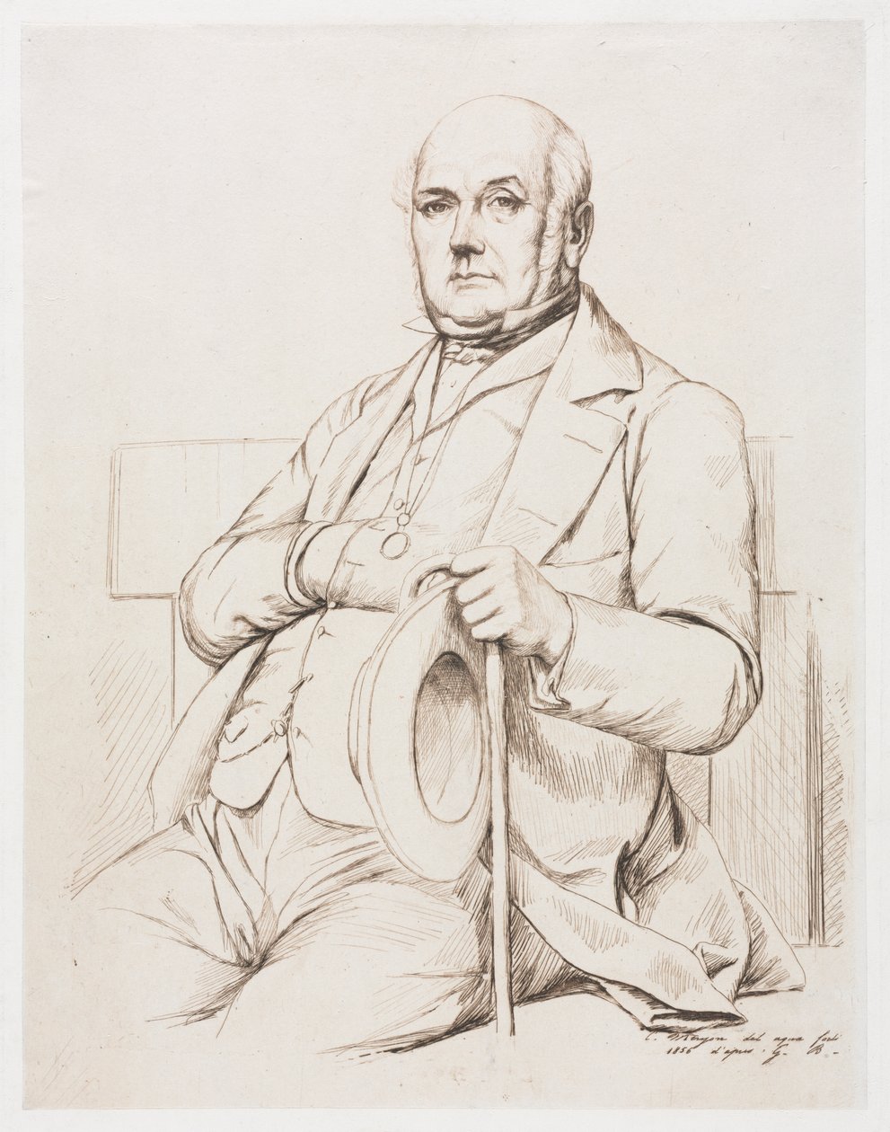 Casimir le Conte, dopo Boulanger da Charles Meryon
