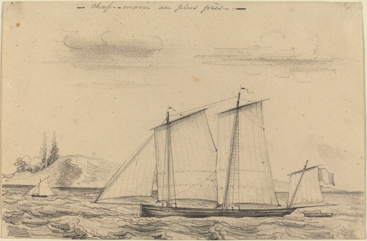 Chasse-marée al più vicino da Charles Meryon