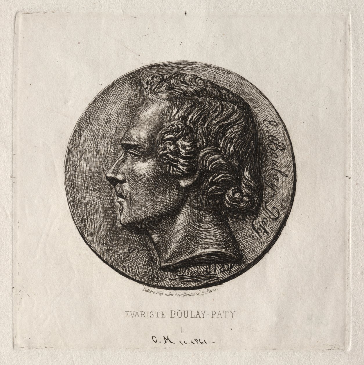 Evariste Boulay-Paty, un poeta da Charles Meryon