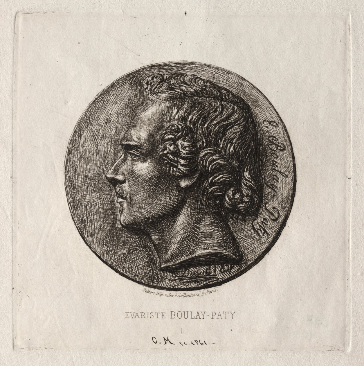 Evariste Boulay-Paty, un poeta da Charles Meryon