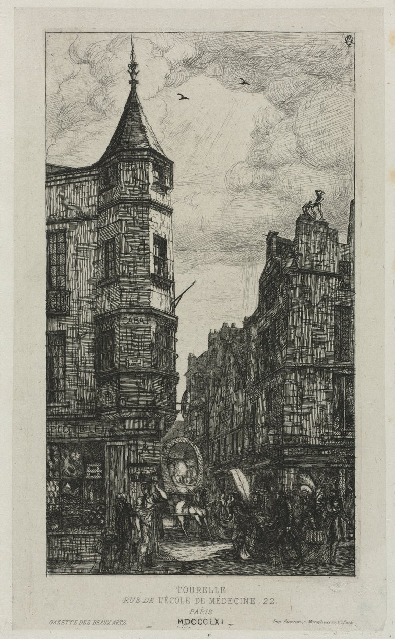 Casa con una torretta, No. 22, rue de l