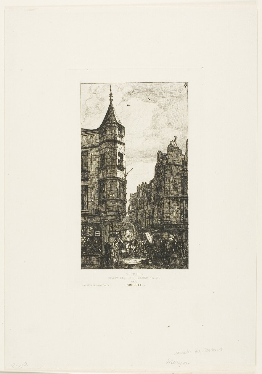 Casa con torretta, n. 22, rue de l
