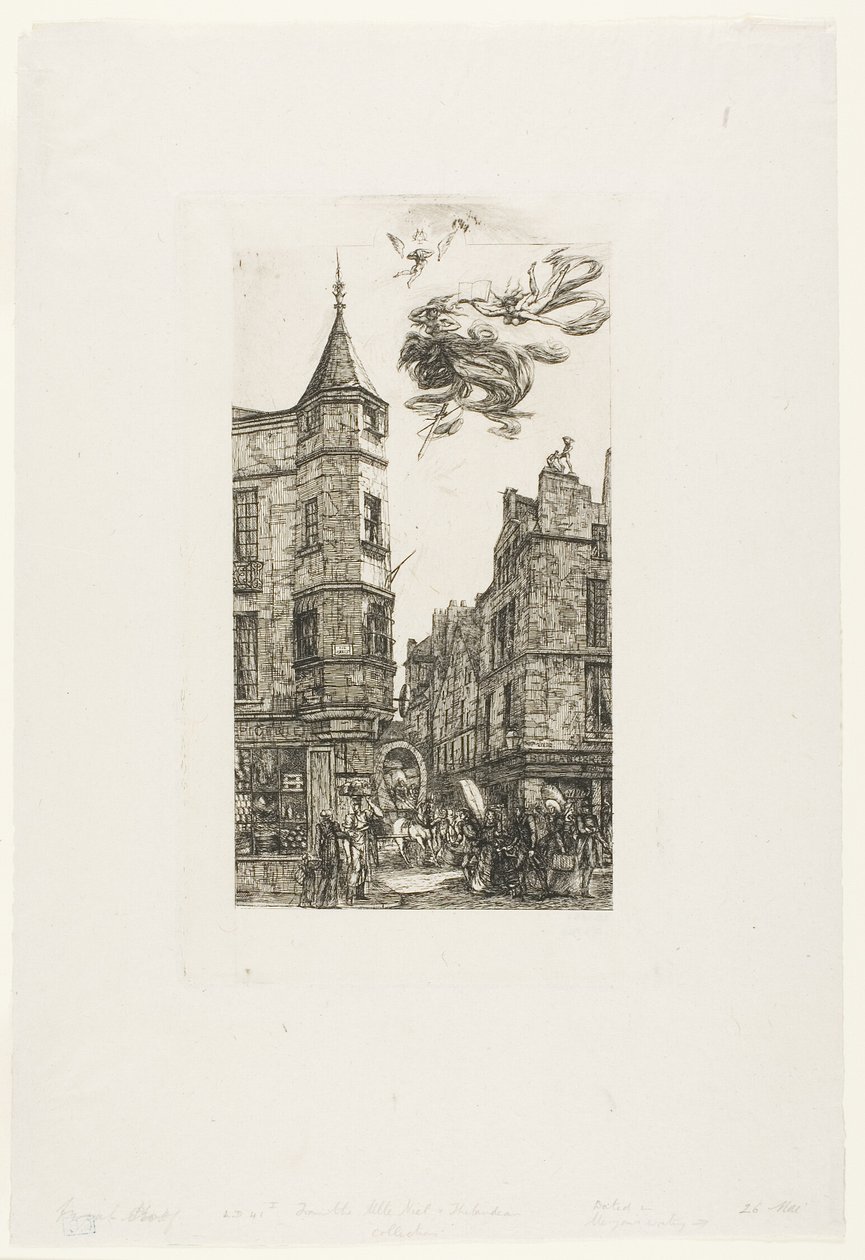 Casa con torretta, n. 22, rue de l