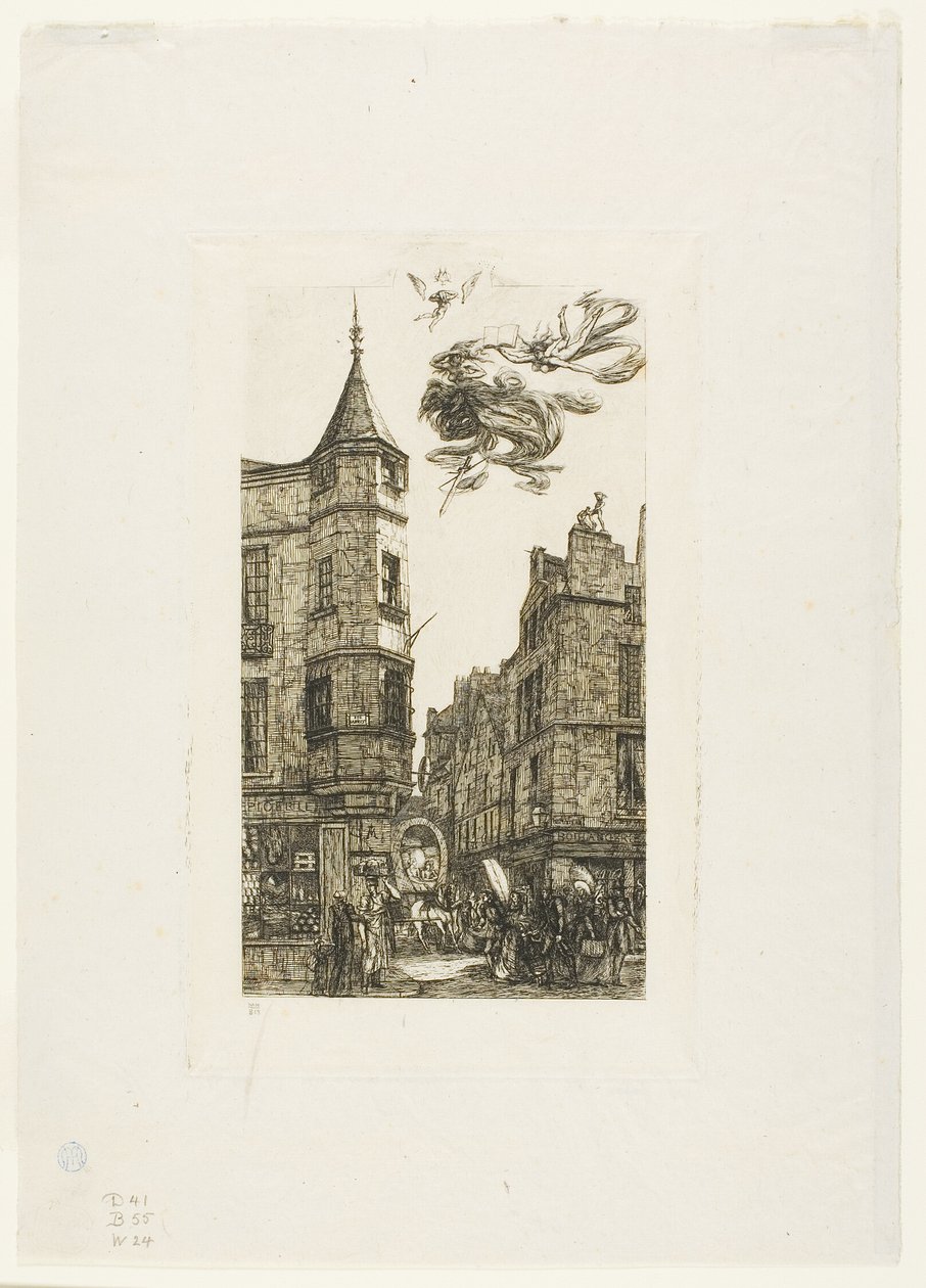 Casa con torretta, n. 22, rue de l