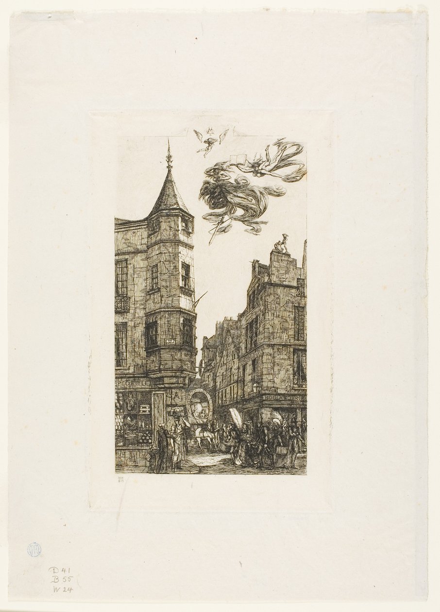 Casa con torretta, n. 22, rue de l