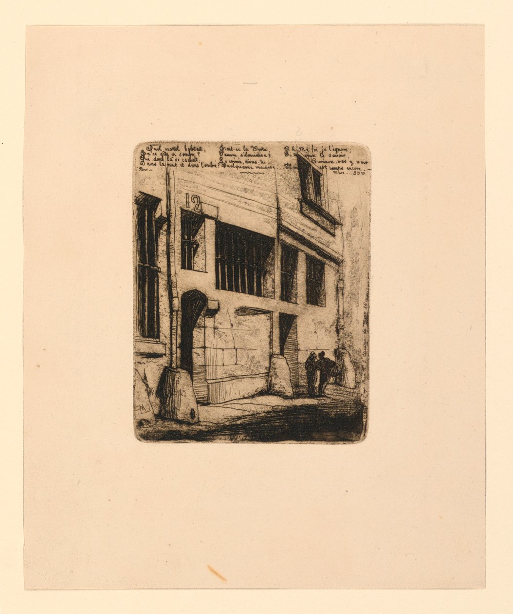 La rue des mauvais garçons da Charles Meryon