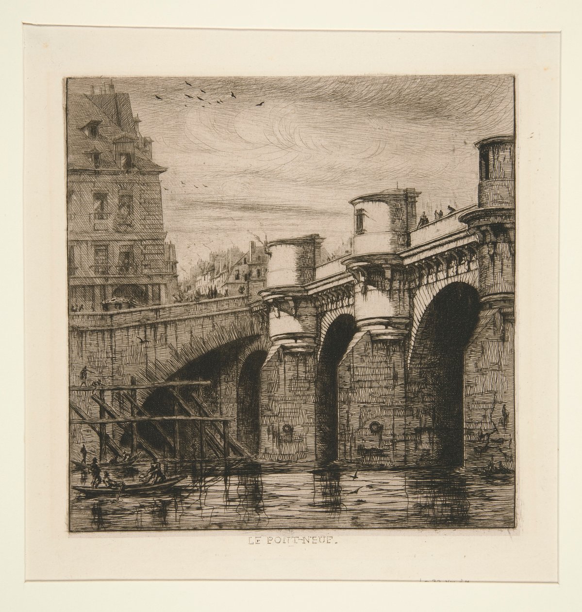 Le Pont-Neuf da Charles Meryon