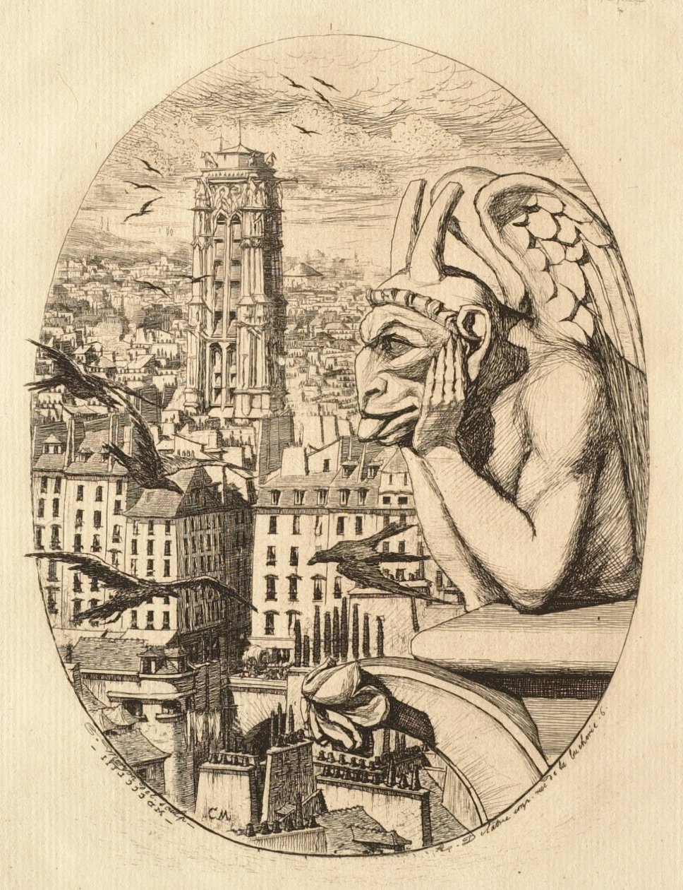 La Strige da Charles Meryon