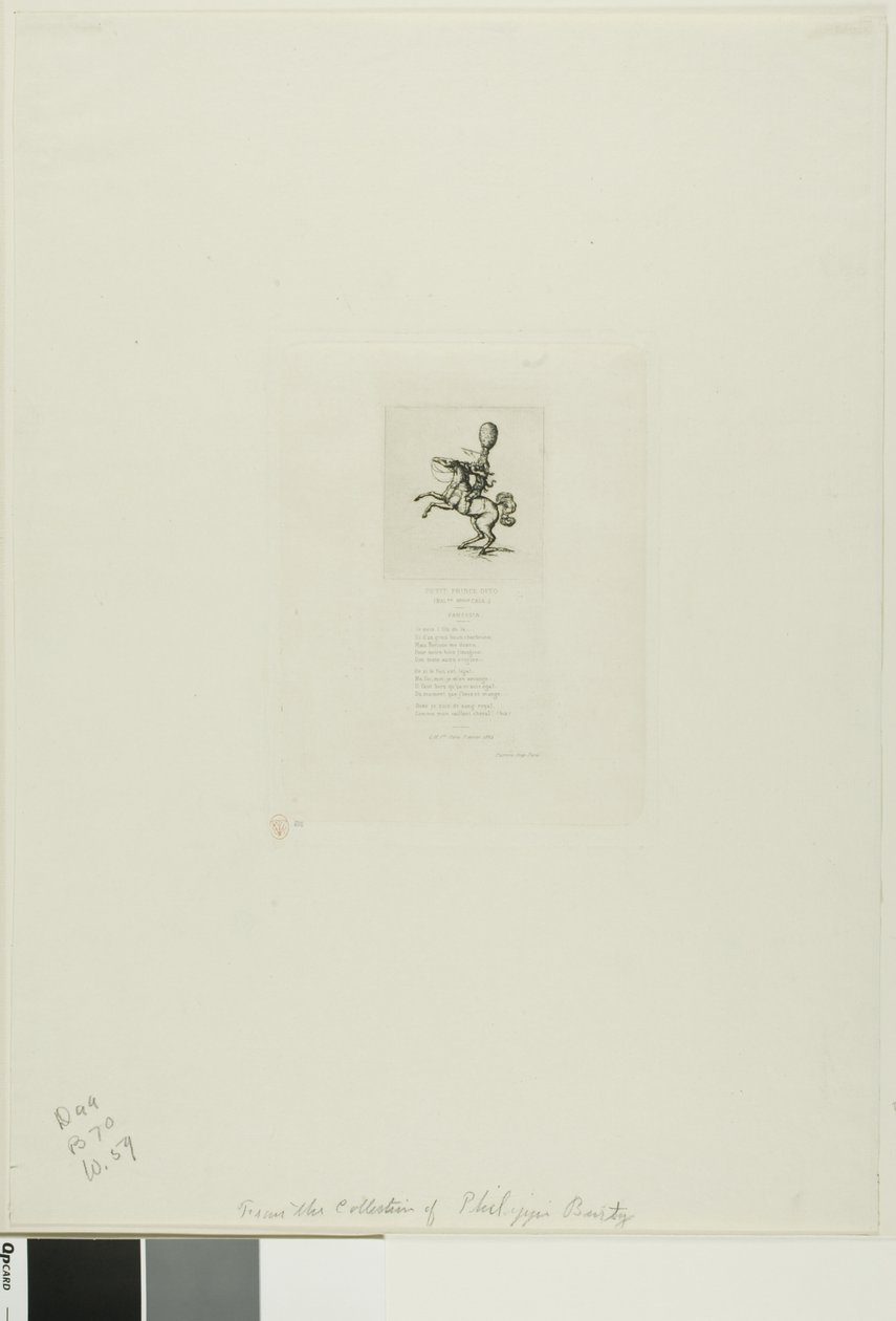 Piccolo principe Dito da Charles Meryon