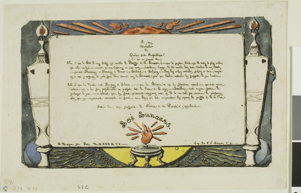Legge Lunare, N. 1 da Charles Meryon