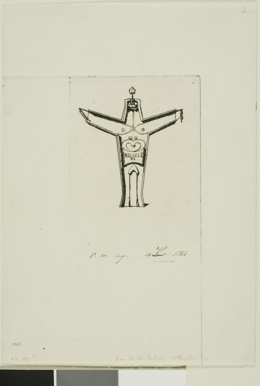 Legge lunare, n. 2 da Charles Meryon