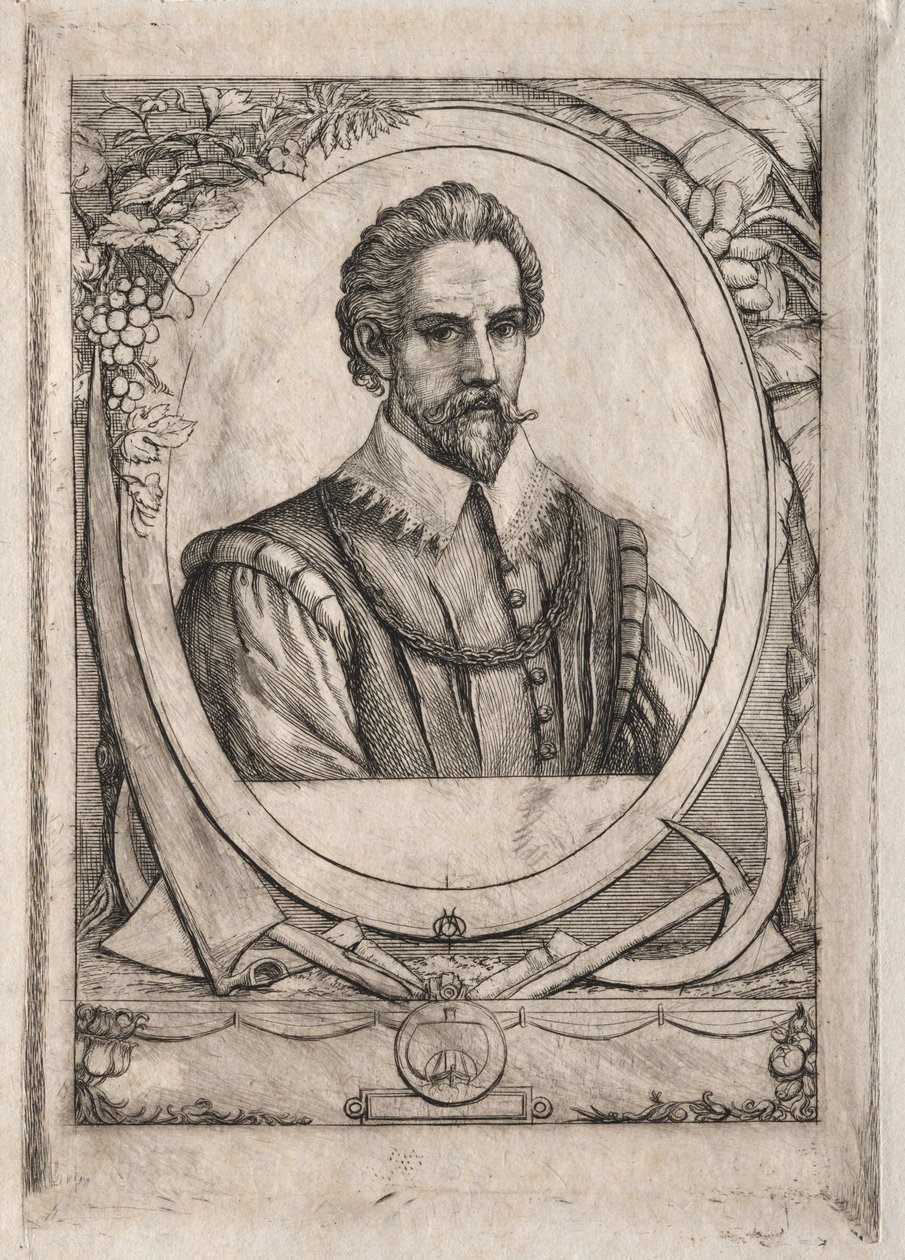 Rene de Laudonniere Sablais (de Burdingale) da Charles Meryon