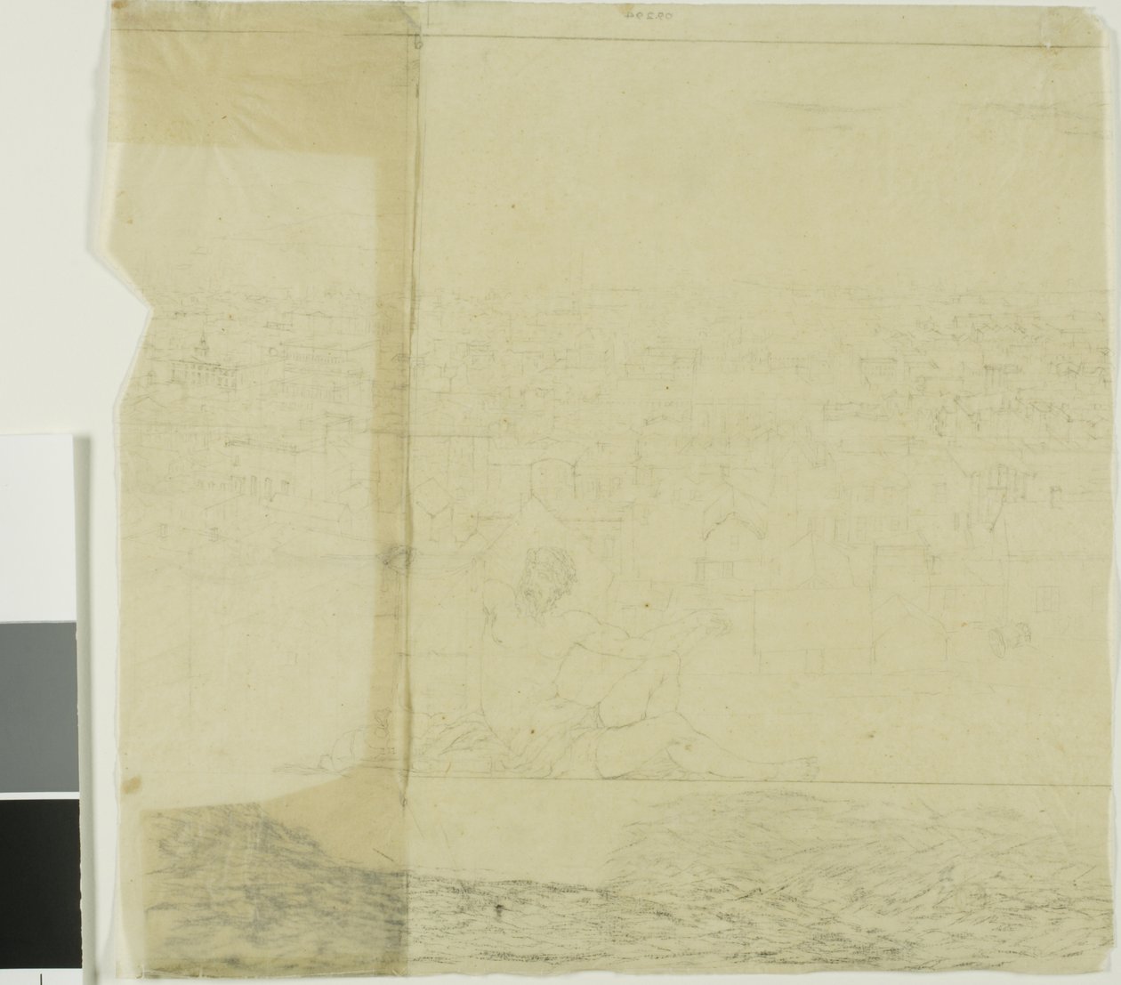 Studio per San Francisco, sezione centrale destra da Charles Meryon