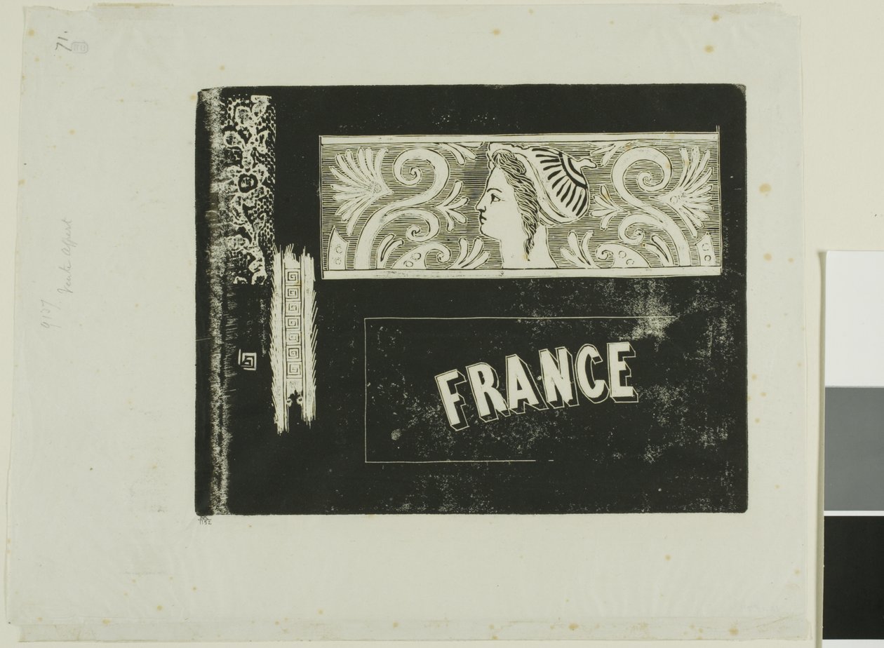 Studio dei certificati azionari di una società fraudolenta franco-californiana, n. 2 da Charles Meryon