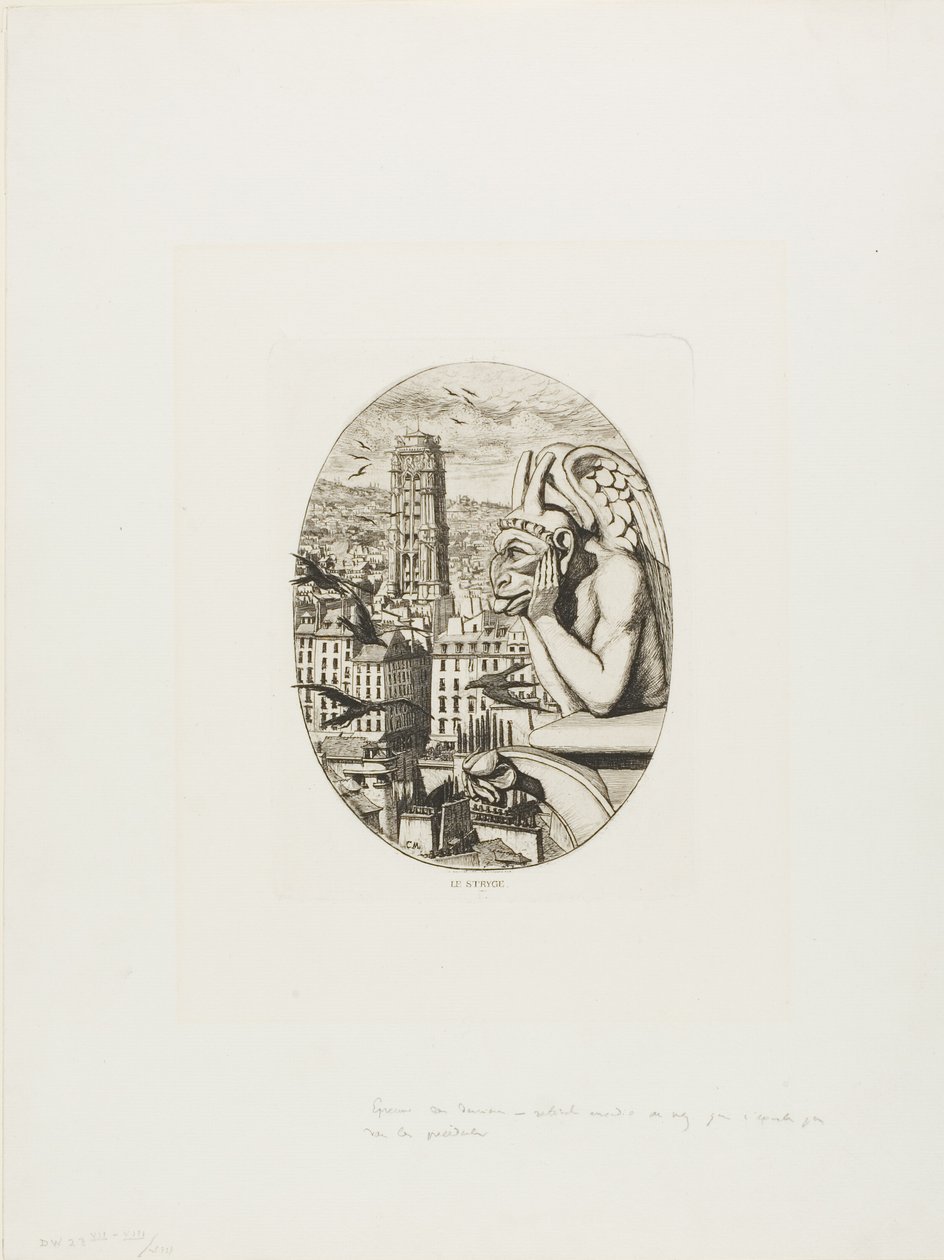Il vampiro da Charles Meryon