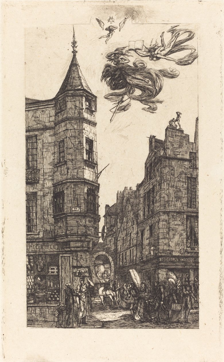 Casa con una Torretta, n. 22, Rue de l