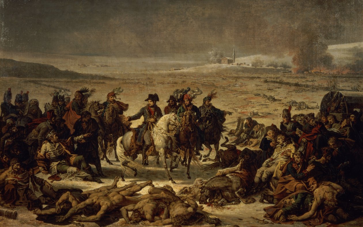 Dopo la battaglia di Eylau, 9 febbraio 1807 da Charles Meynier
