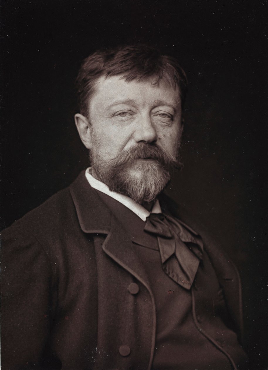 Album Artistique et Biographique, 5me année, Salon 1885; ritratto del pittore francese Casimir Destrem da Charles Michelez