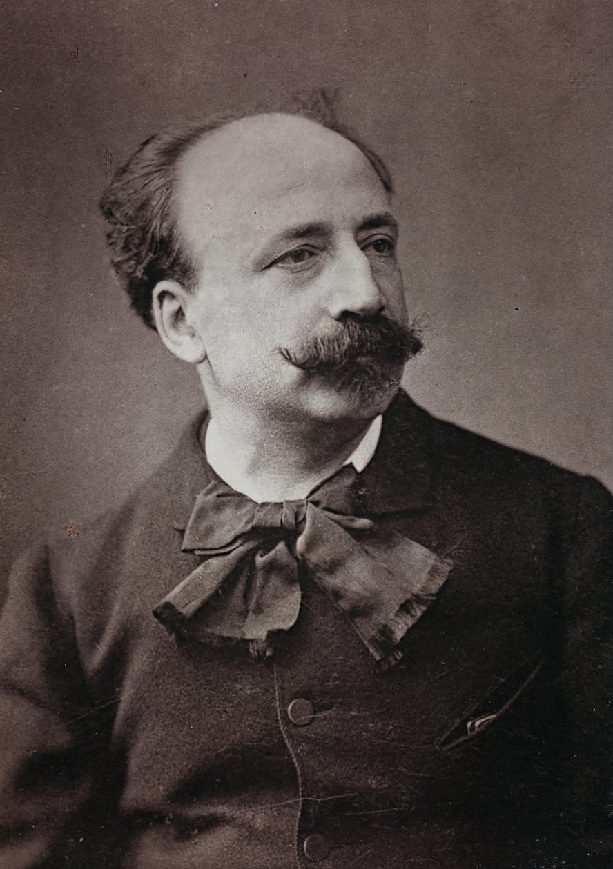 Album Artistique et Biographique, 5me année, Salon 1885; ritratto del pittore francese Louis Deschamps (1846-1902) da Charles Michelez