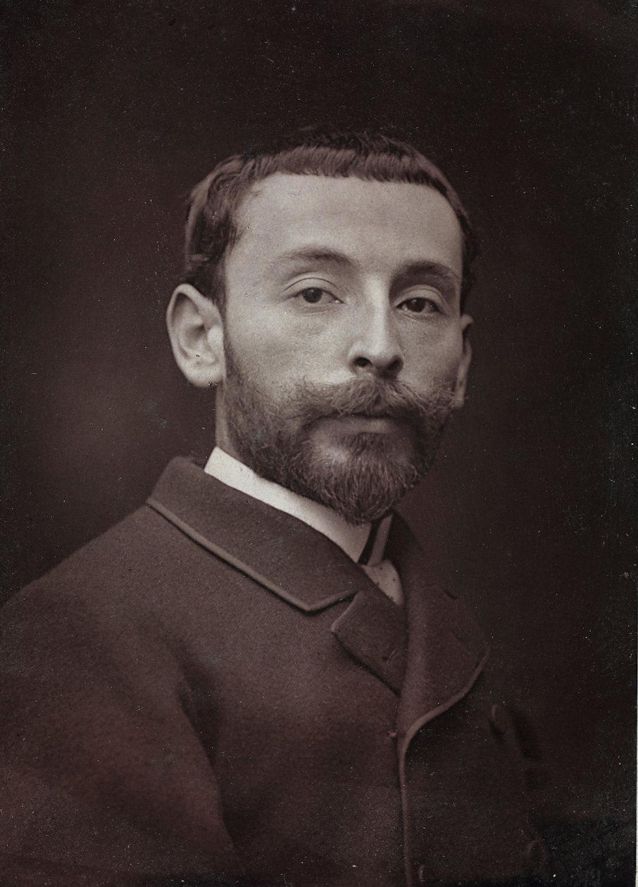 Album Artistique et Biographique, 6me année, Salon 1885; ritratto del pittore francese Alexandre Bloch (1862-1906) da Charles Michelez