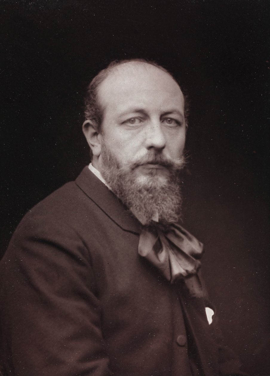 Album Artistique et Biographique, 6me année, Salon 1885; ritratto del pittore francese Roger Jourdain (1845-1918) da Charles Michelez
