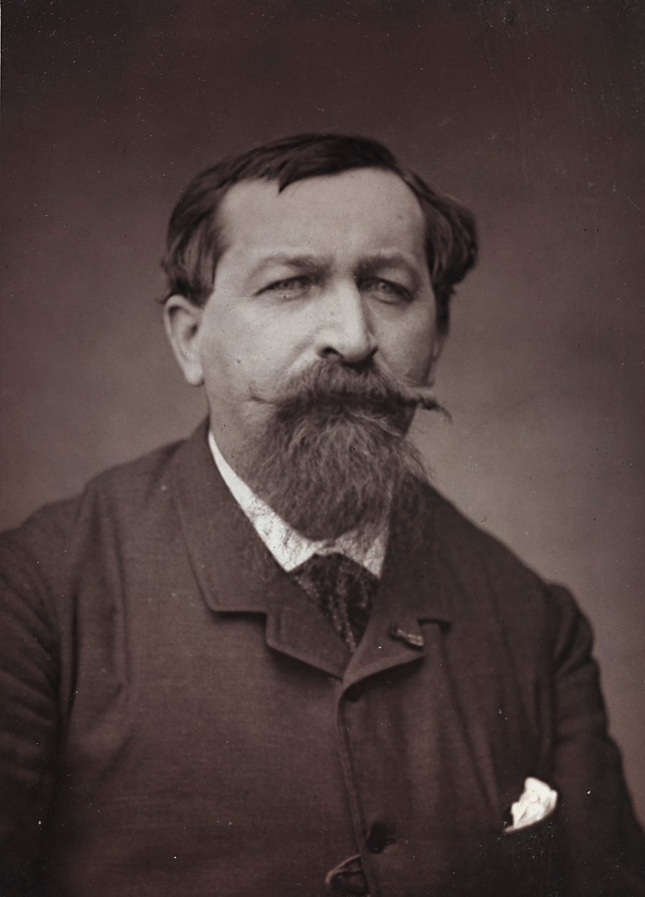 Album Artistique et Biographique, 6me année, Salon 1885; ritratto del pittore Joseph Emile Gridel (1839-1901) da Charles Michelez
