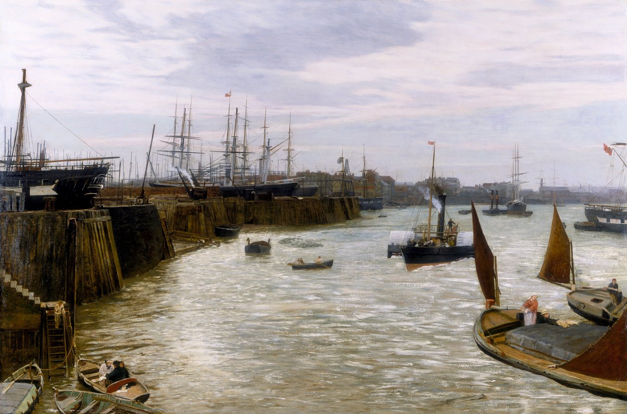 Blackwall, 1872 da Charles Napier Hemy