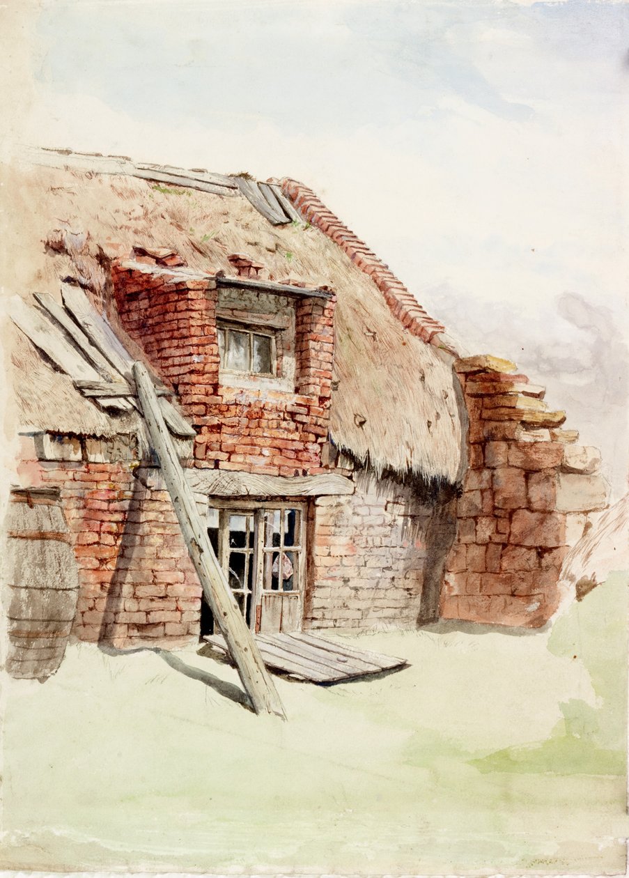 Cottage del pescatore da Charles Napier Hemy