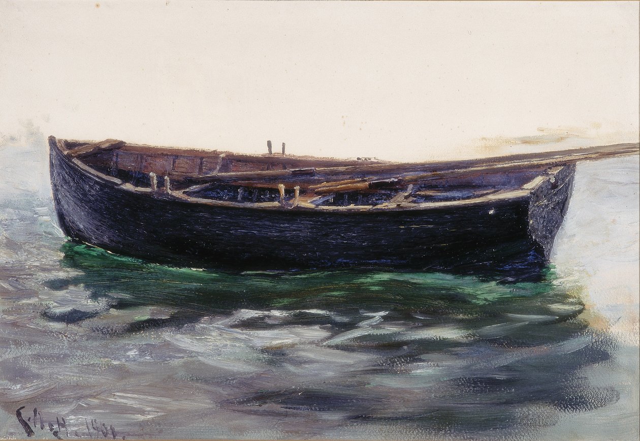 Studio di Barca da Charles Napier Hemy