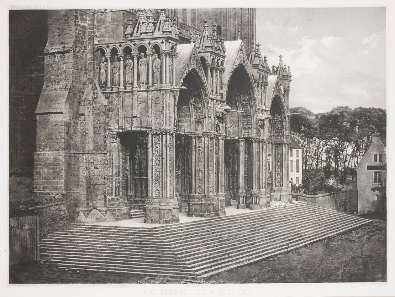 Cattedrale di Chartres da Charles Nègre