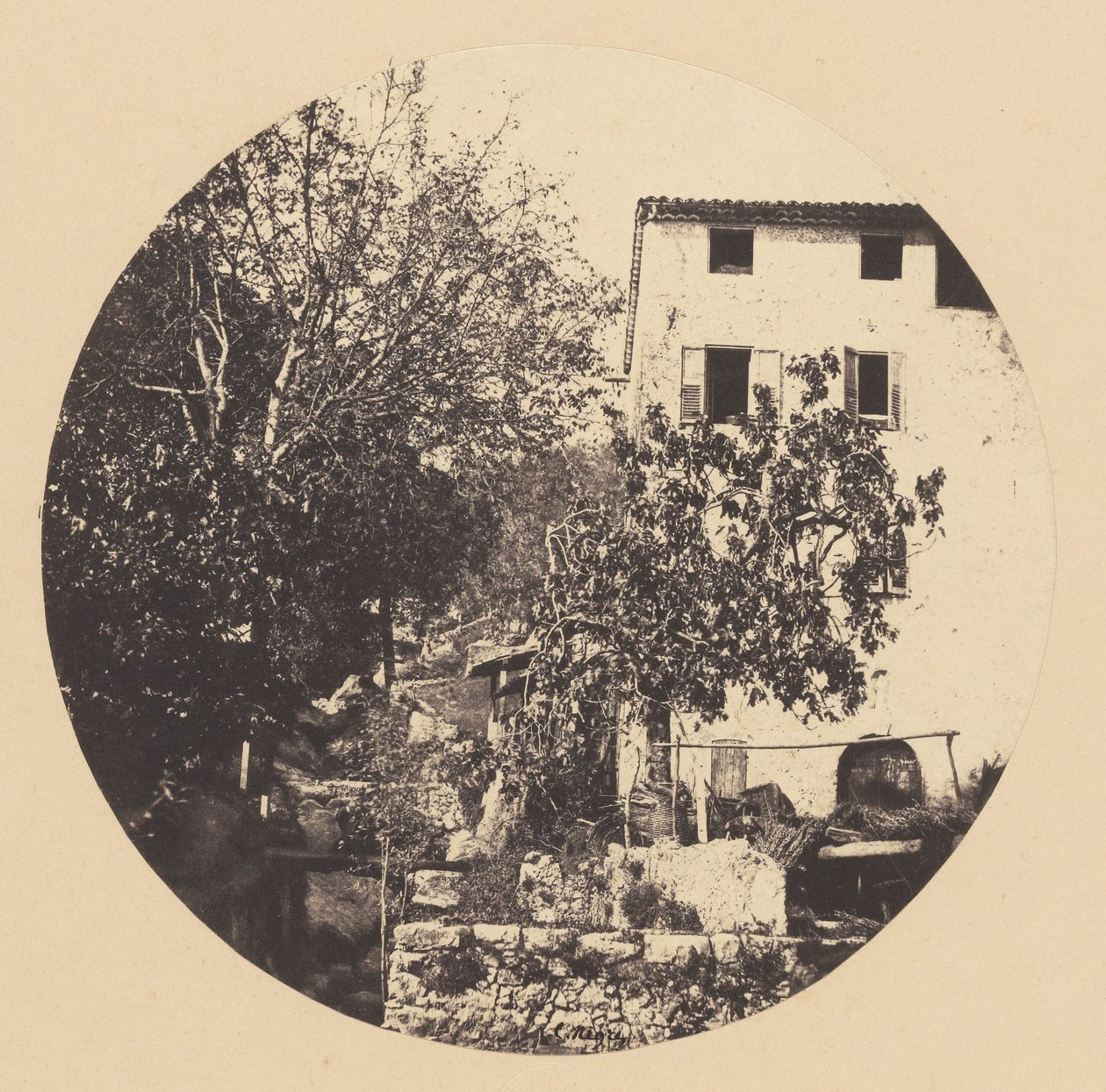 [Grasse, mulino (cascate)] da Charles Nègre
