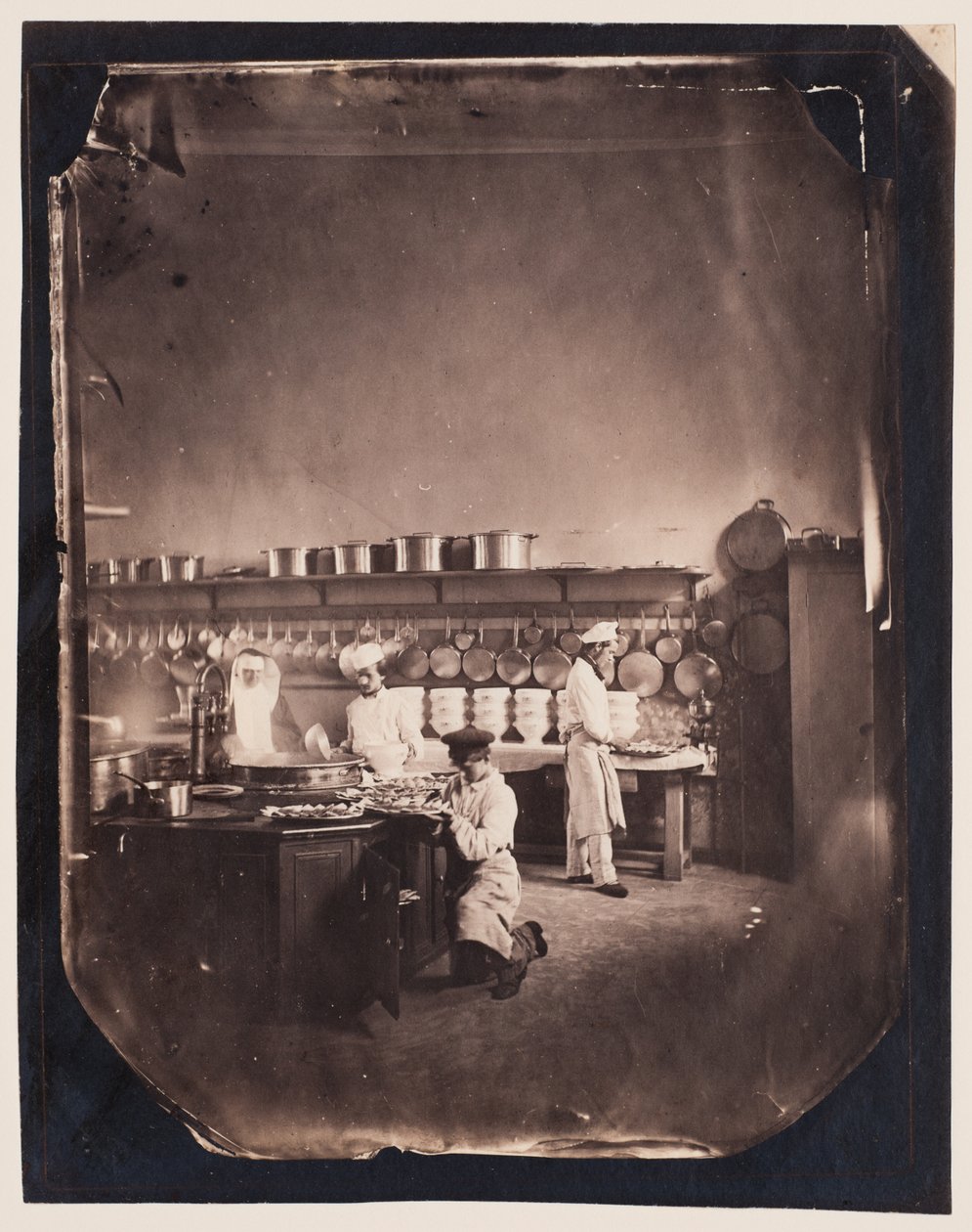 Cucina del manicomio imperiale di Vincennes da Charles Nègre
