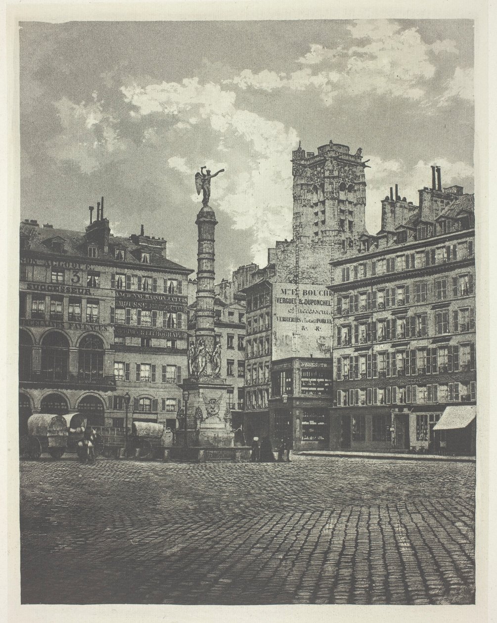 Parigi, Place de Châtelet da Charles Nègre