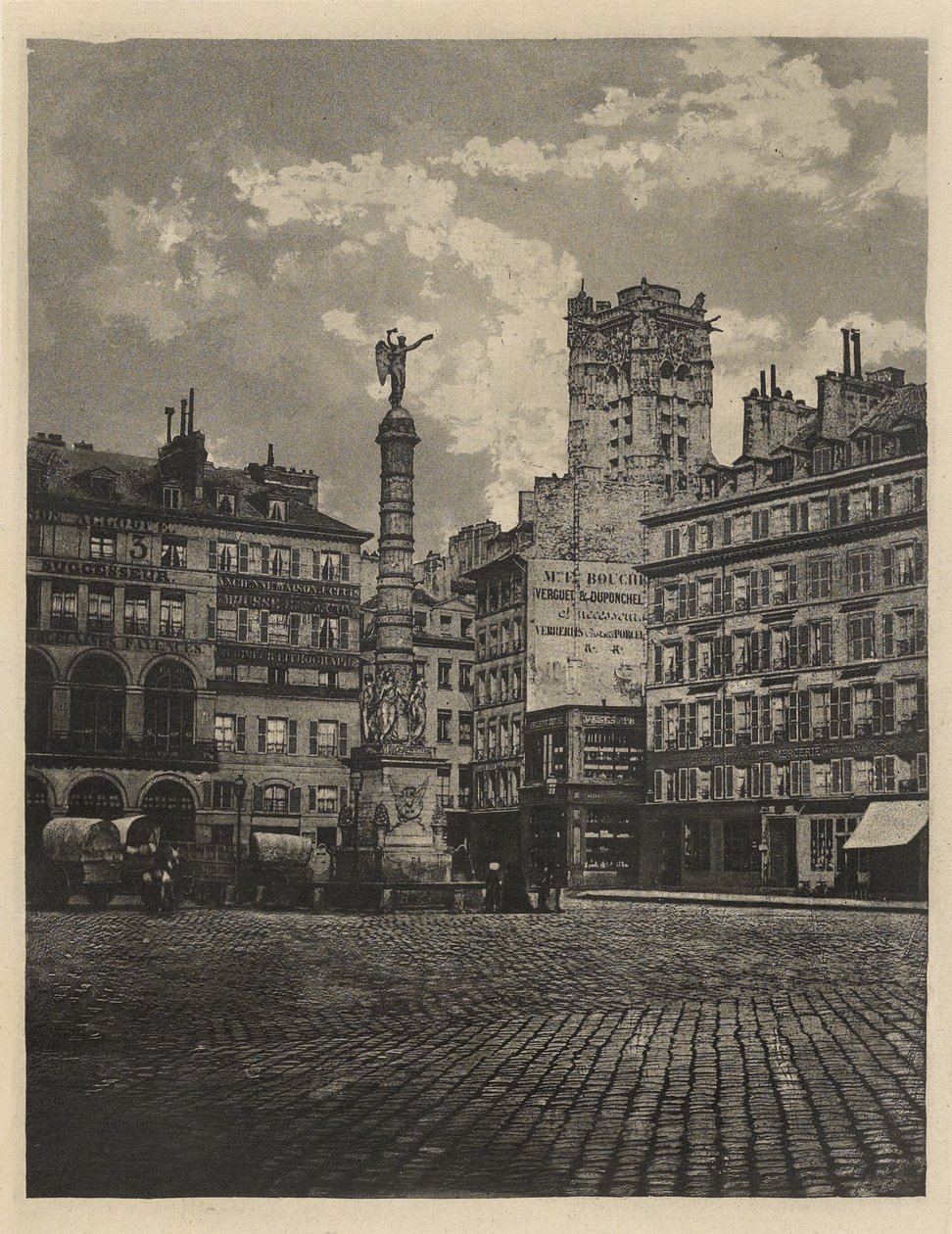 [Place du Châtelet, Parigi] da Charles Nègre