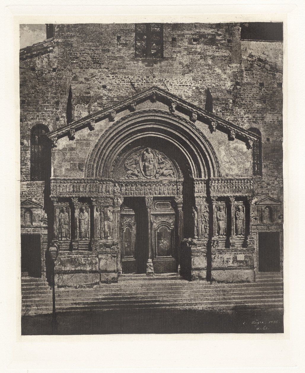 Tavola VI – Portale di Saint-Trophime d