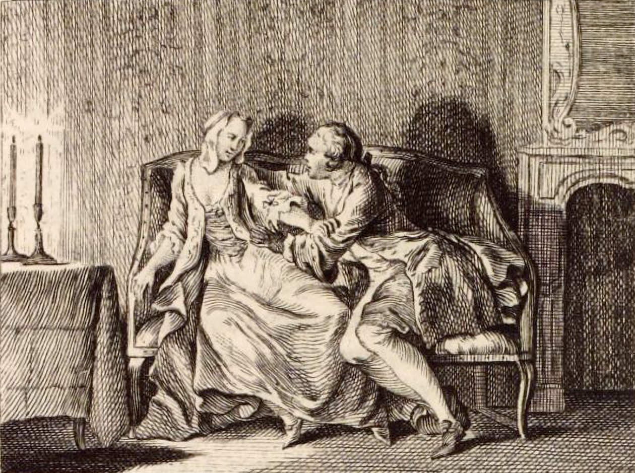 La preghiera di San Giuliano da Charles Nicolas Cochin