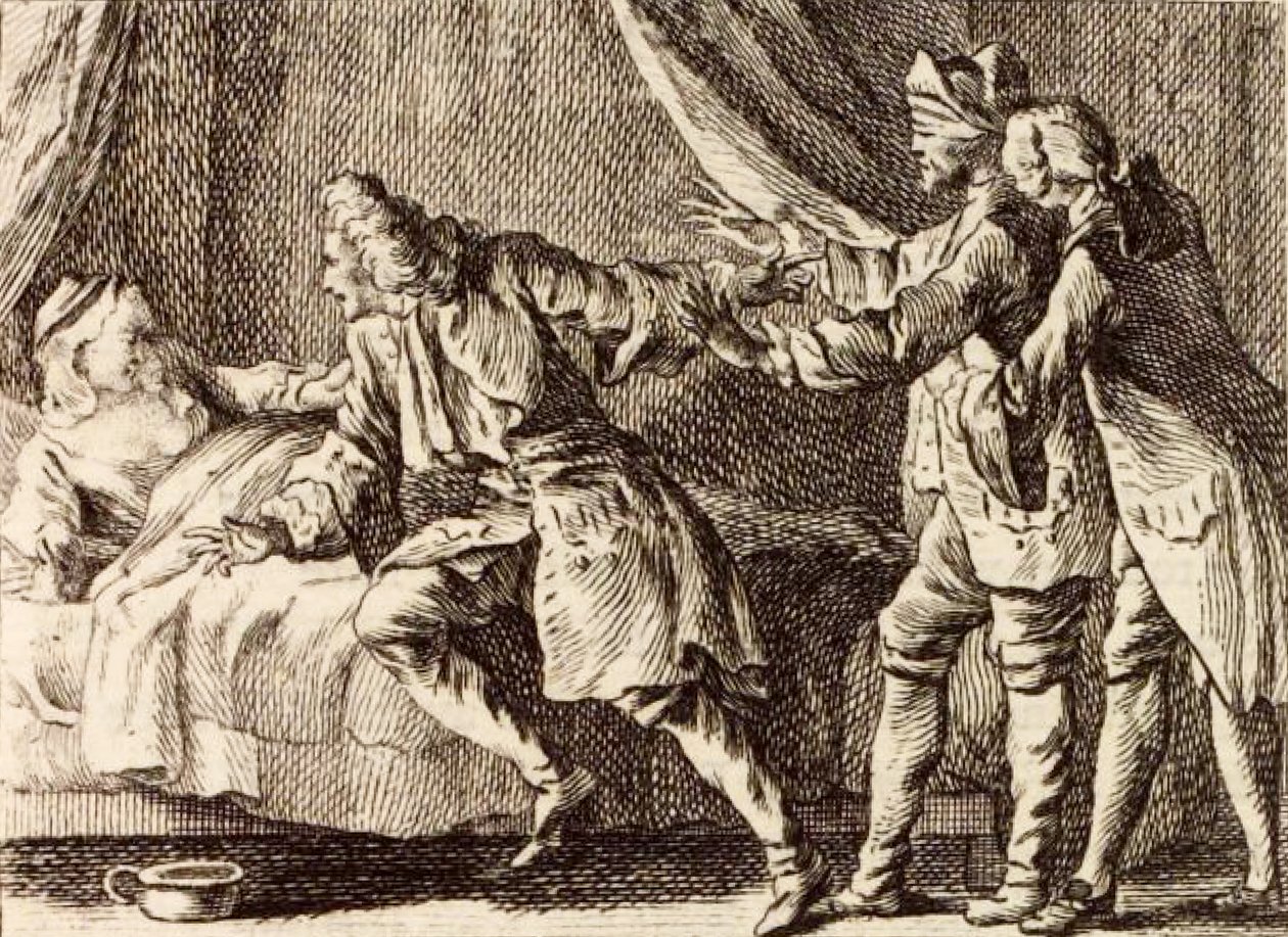 La Mandragore da Charles Nicolas Cochin