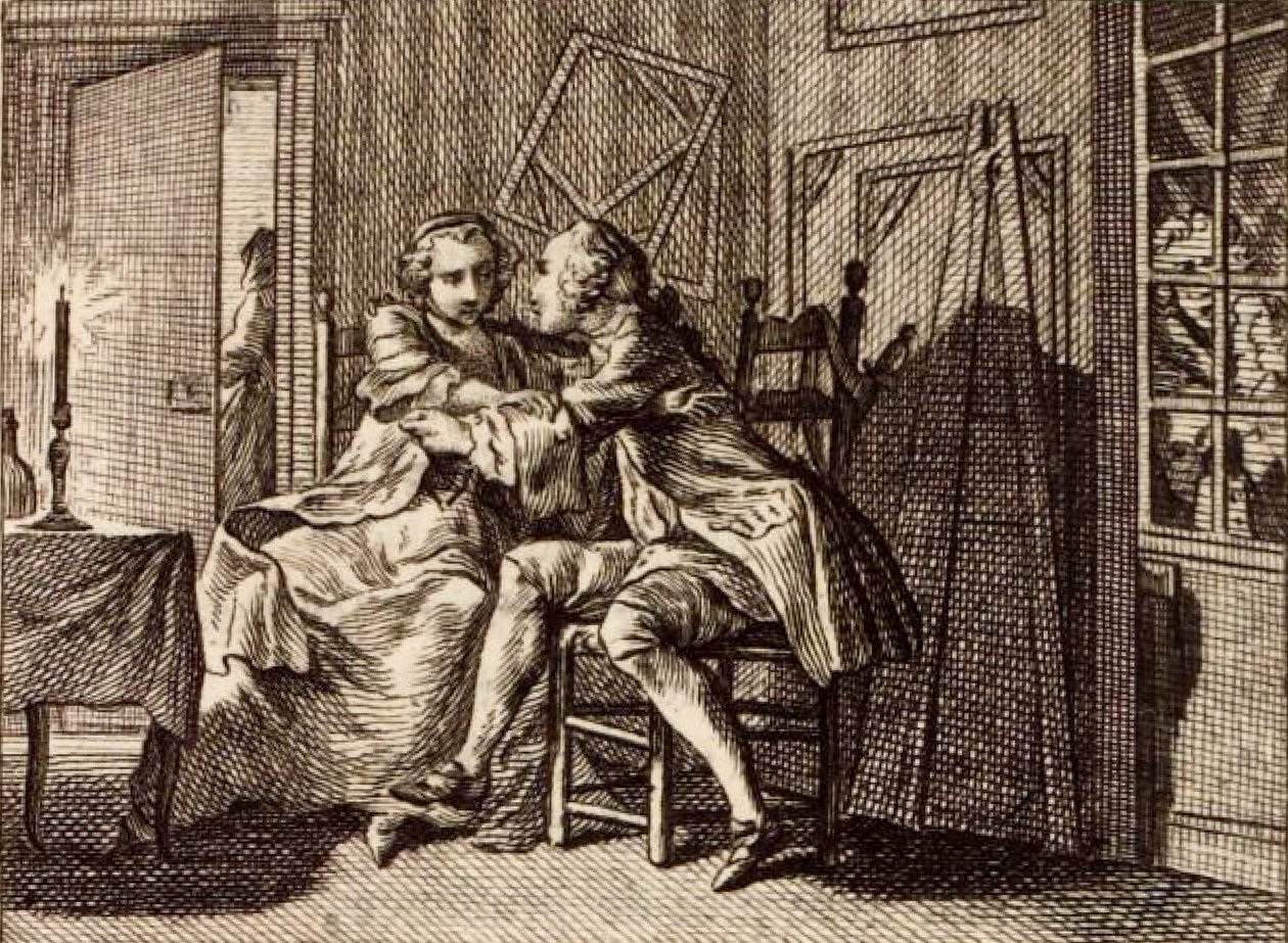 Gli abitanti di Rém da Charles Nicolas Cochin