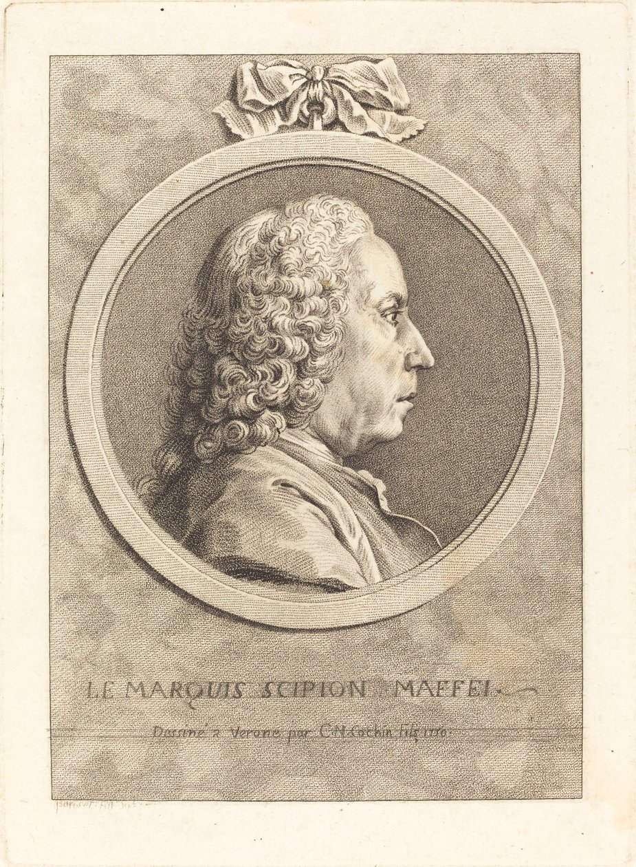 Il Marchese Scipione Maffei da Charles Nicolas Cochin II
