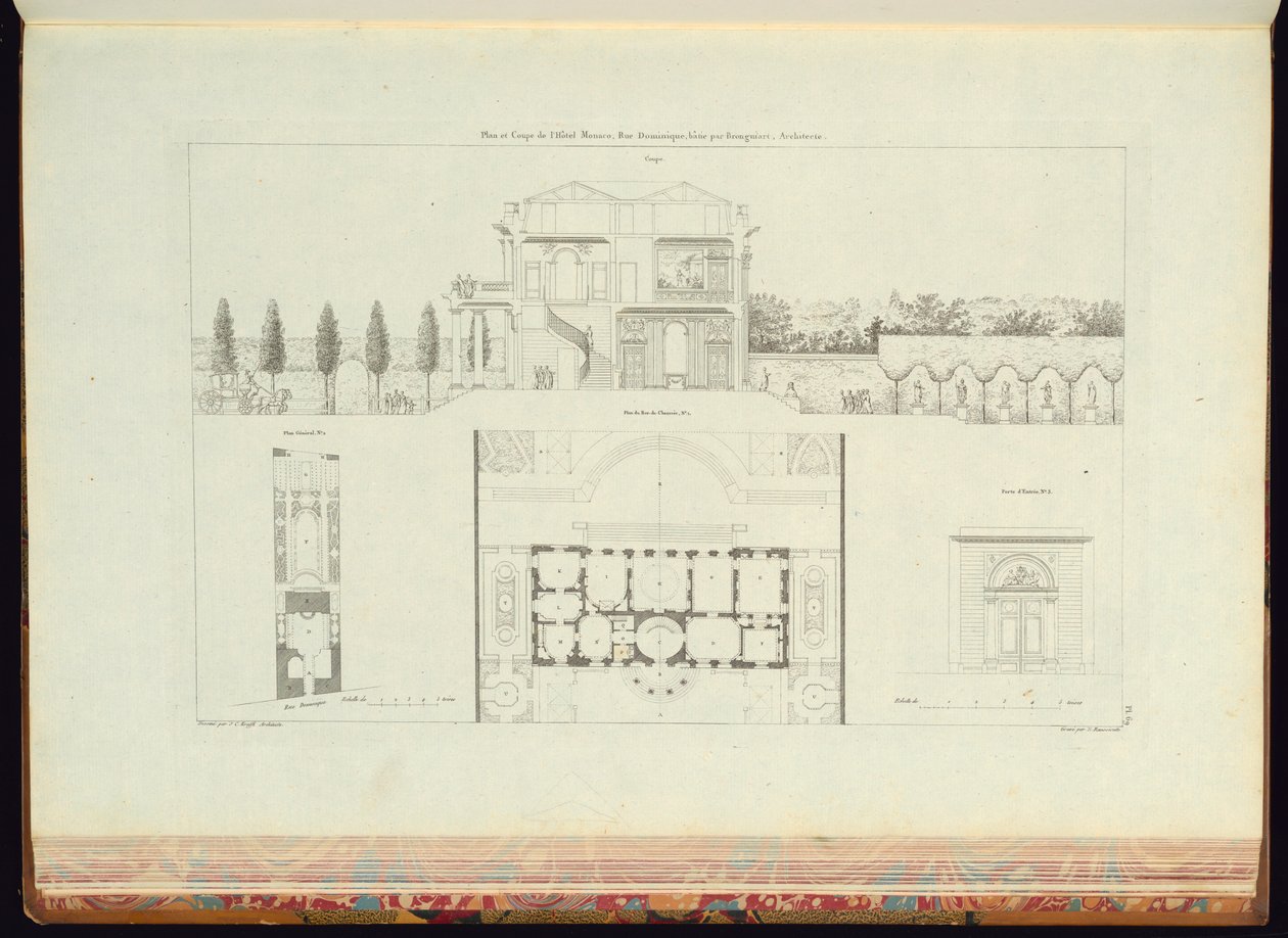 Stampa Rilegata (Francia) da Charles Nicolas Ransonnette