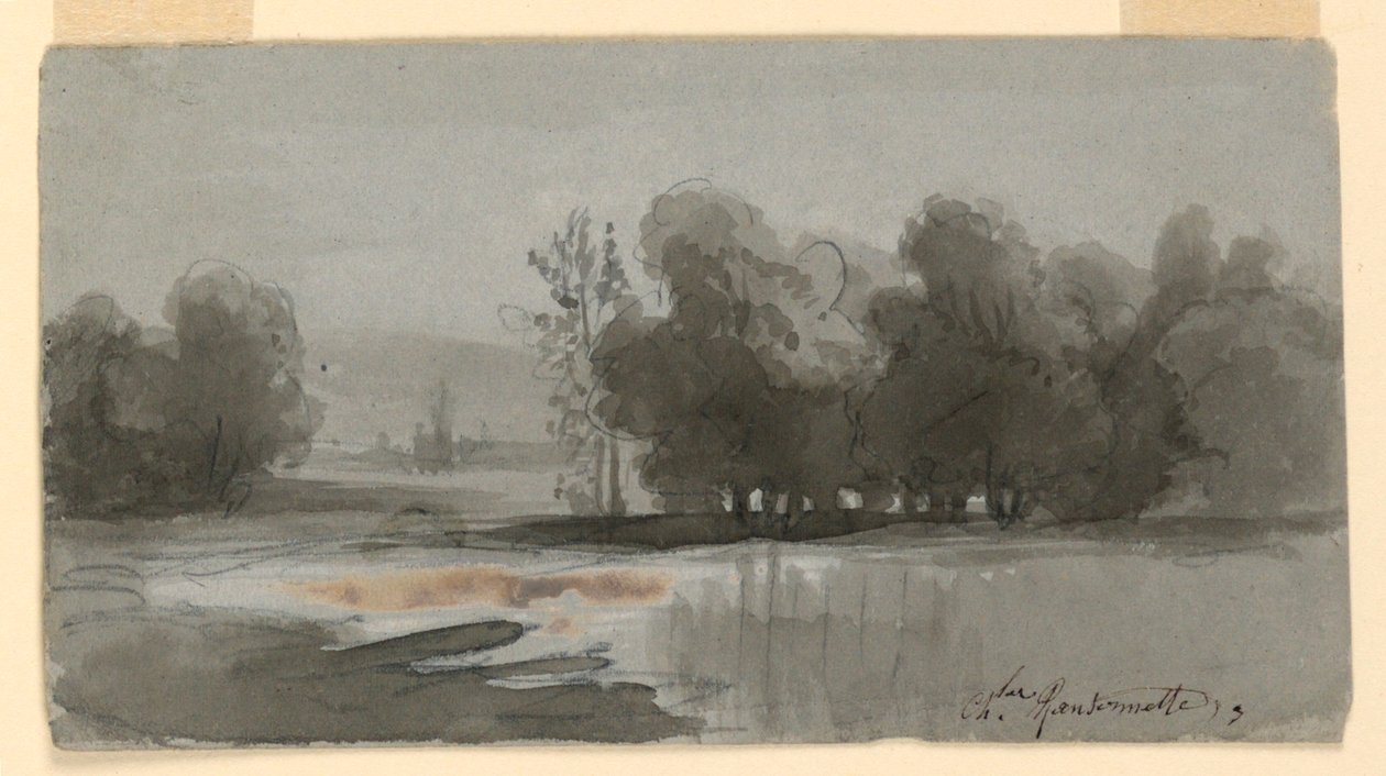 Paesaggio da Charles Nicolas Ransonnette