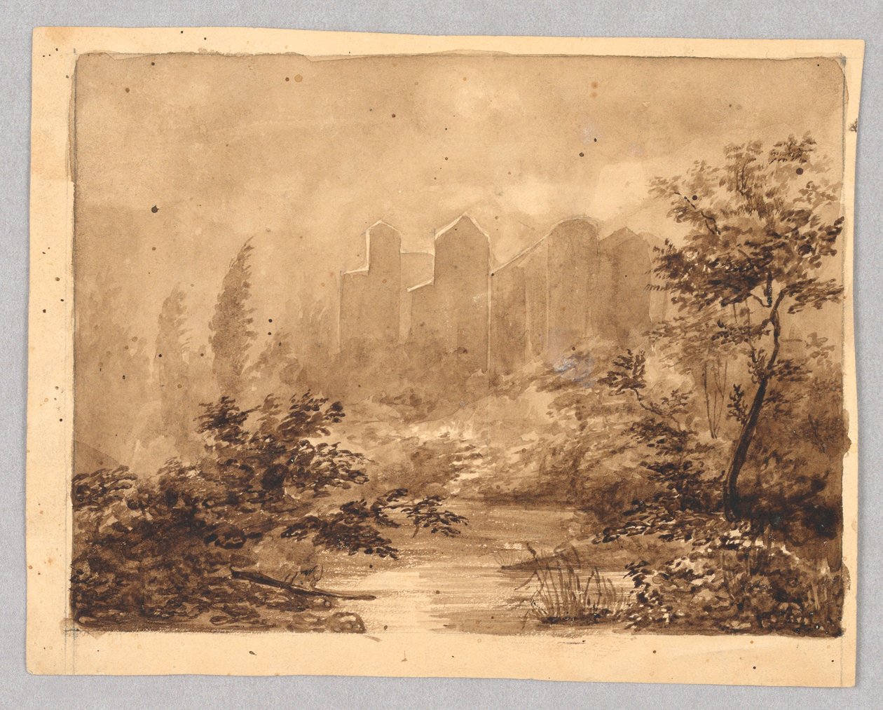 Paesaggio da Charles Nicolas Ransonnette