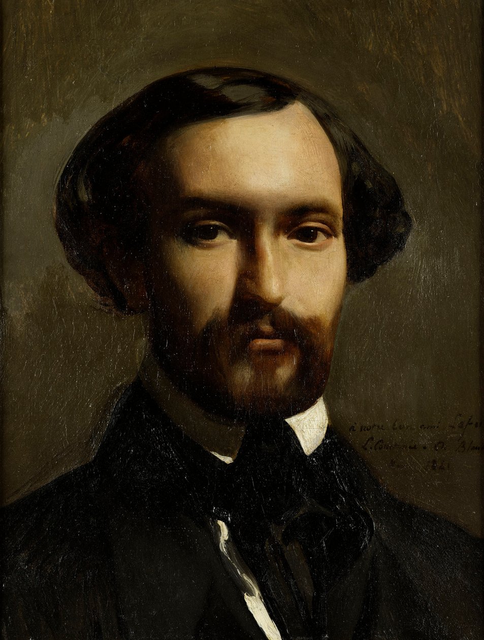 Ritratto del compositore Charles Gounod, 1841 da Charles Octave Blanchard