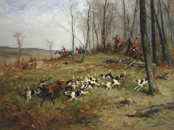 La caccia da Charles Oliver de Penne